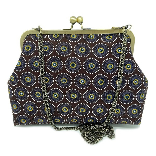Lucy - Shwe Brown Teal Sunburst