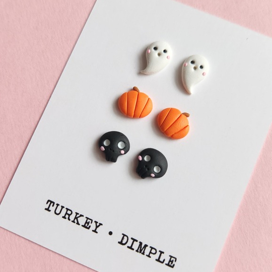 Spooky Earring Stud pack