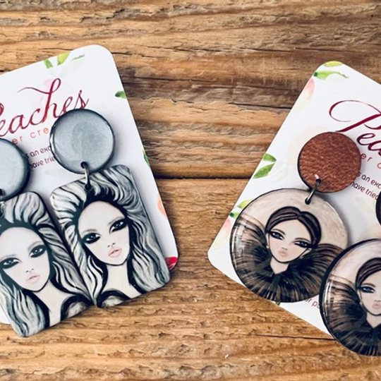Faces ! Pop Art Wood & Resin Design