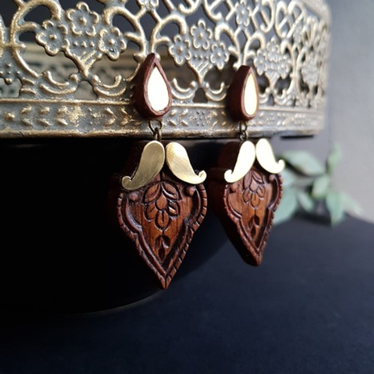 Mehndi earrings
