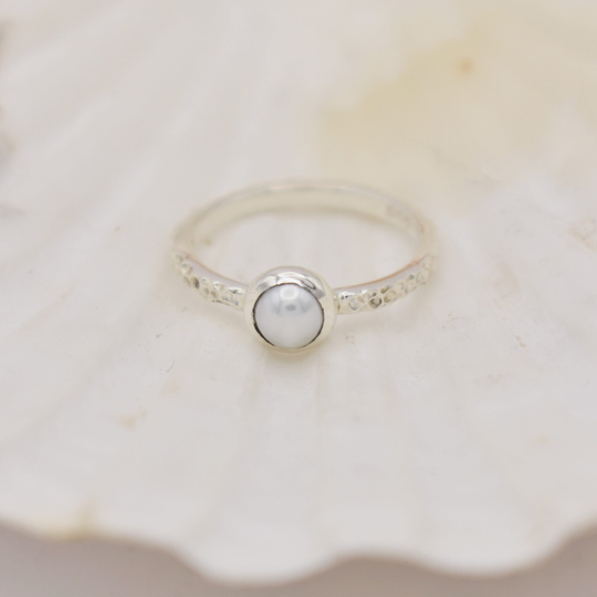 Barnacle Pearl Ring