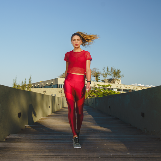 Legging Macis Lipstick RED