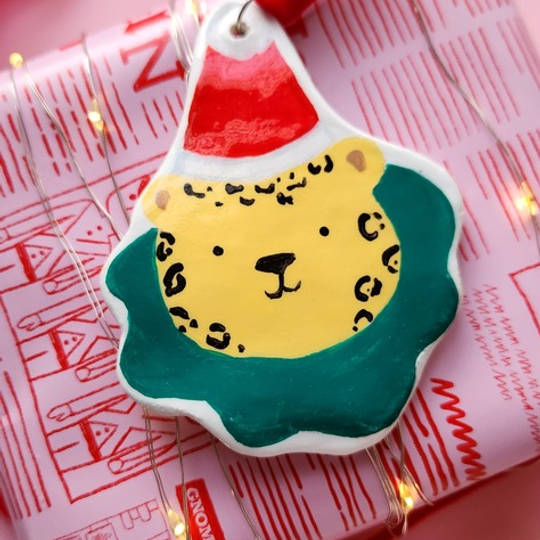 Christmas Ornament - Leopard