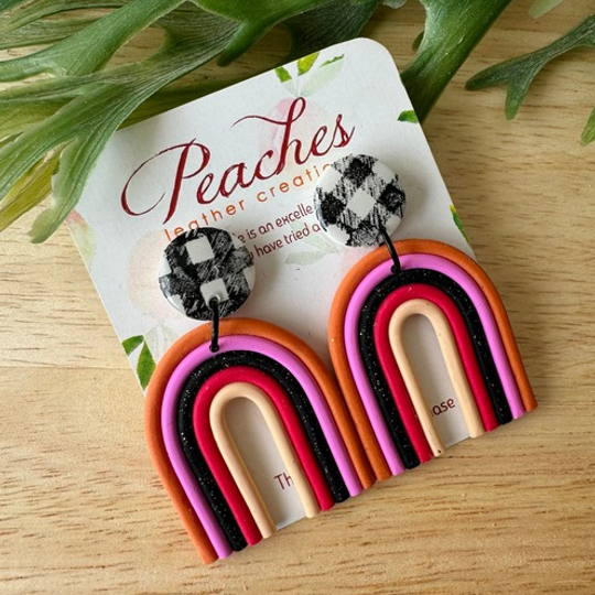 Rainbows for Winter Polymer Clay