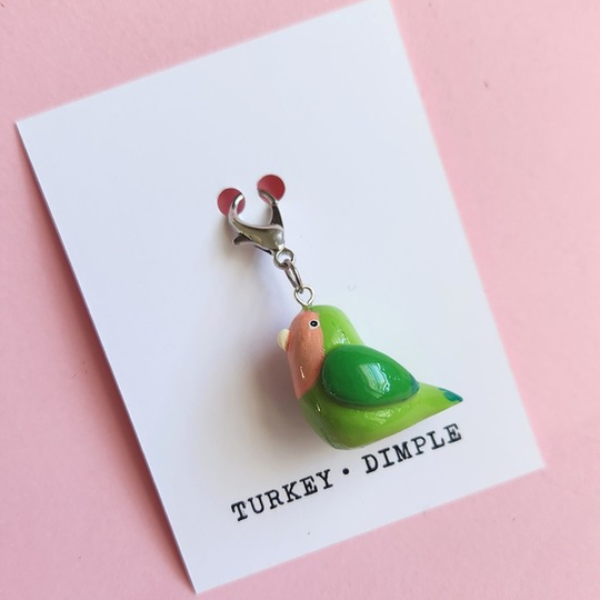 Lovebird Charm