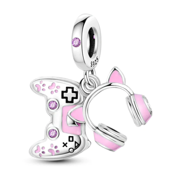 Girl Gamer Set Charm