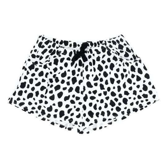 Girls Short Pants - Pockets Cow (Cotton Knit)