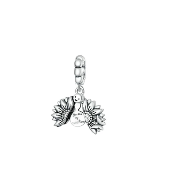 Sunflower "You are my Sunshine" Inscription Charm