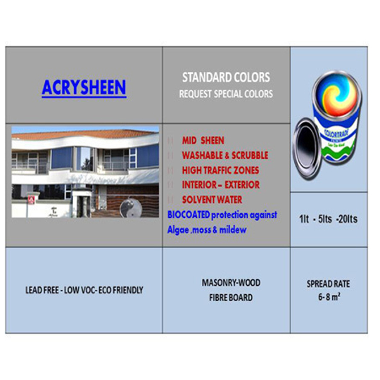ACRYSHEEN - Mid Sheen