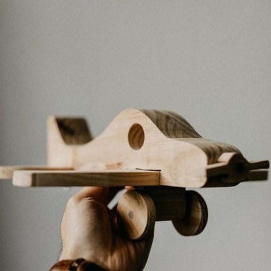 Wooden toy - Airplane