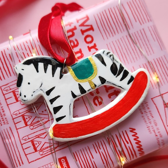 Christmas Ornament - Zebra