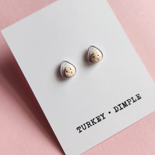 Oyster Baby Studs