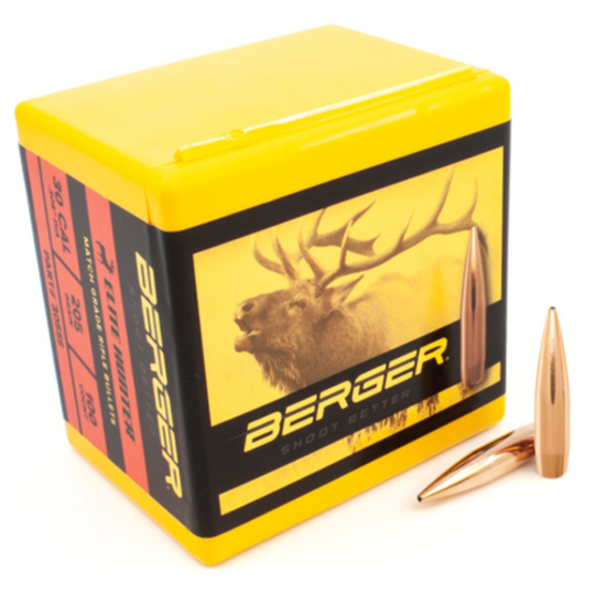BERGER 205gr ELITE HUNTER