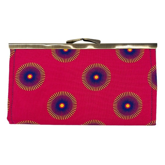 Vintage Purse Shwe Pink LRG Sun