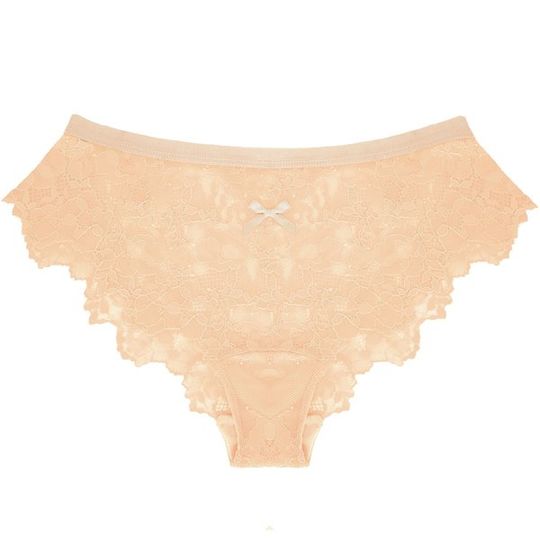 Lace Panty in Molten Toffee