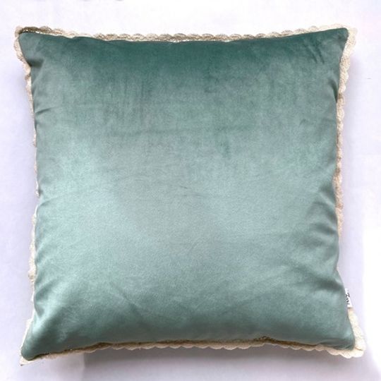Lacy Snow Jade Cushion