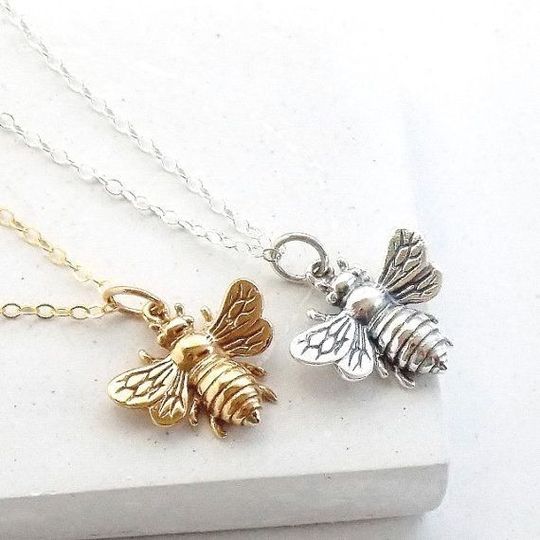 Sterling silver bee