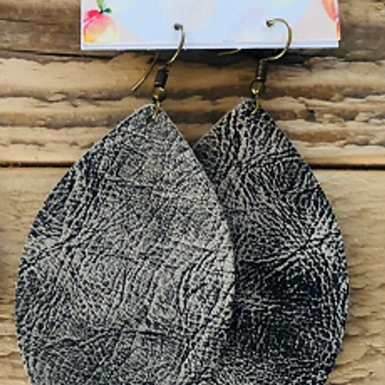 Distressed Charcoal/Brown