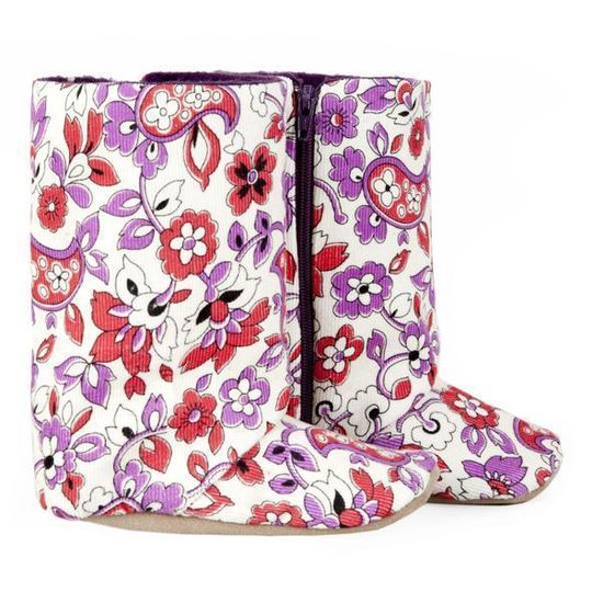 Boots / Girls - Floral Cord - M0159