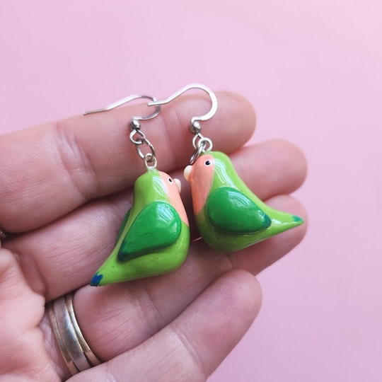 Lovebird Earrings