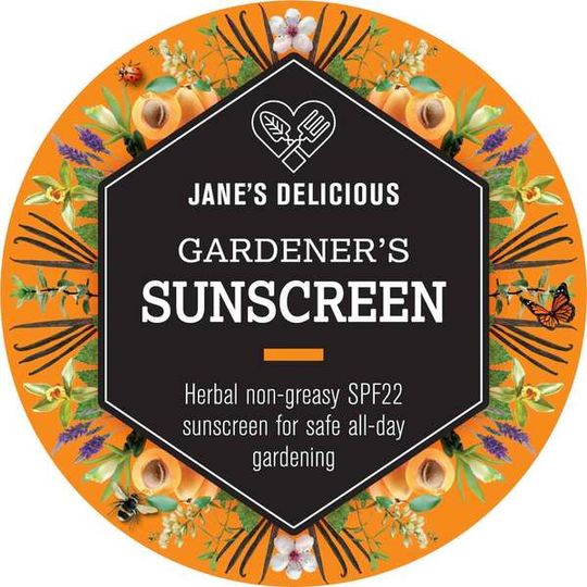 Jane's Delicious Gardener's Sunscreen 100ml