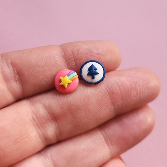 Gravity Falls Studs