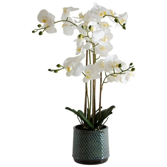 Multi-stem Large Real Touch Artificial Orchid Arrangement