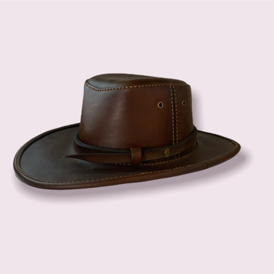 EsteamedPunk The Ranger Leather Hat