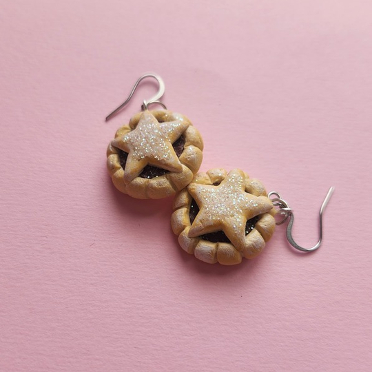 Mince Pie Earrings