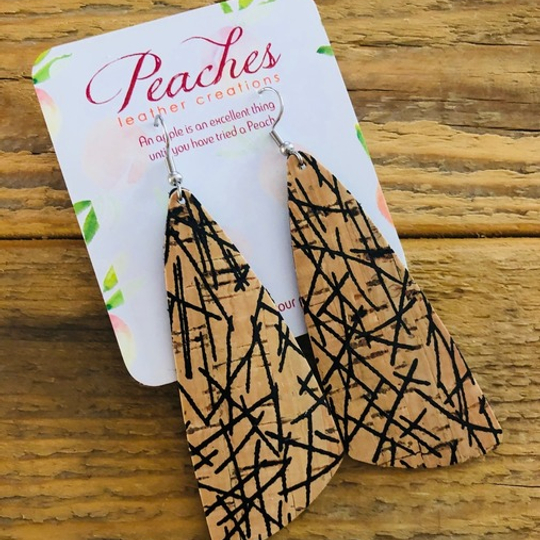Metallic Black Confetti