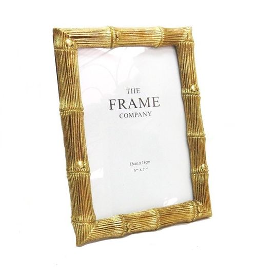 Bamboo style picture frame