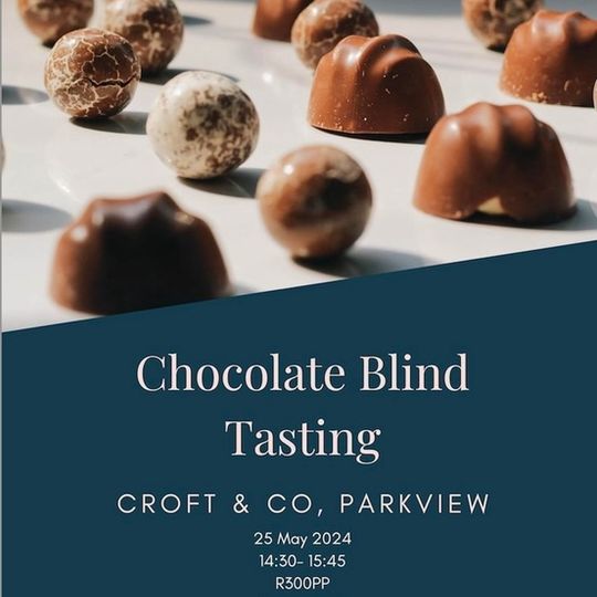 Chocolate Tasting 25 May