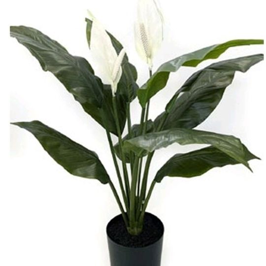 Artificial Spathiphyllum Plant in Pot