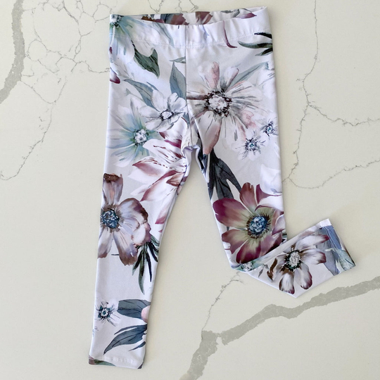 Dahlia Dreams Leggings - Mom - Large Print