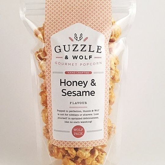 Guzzle & Wolf Honey and Sesame Popcorn
