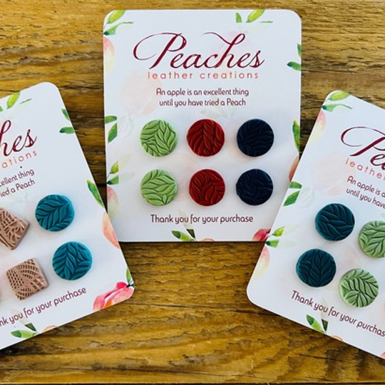 Polymer Clay Studs
