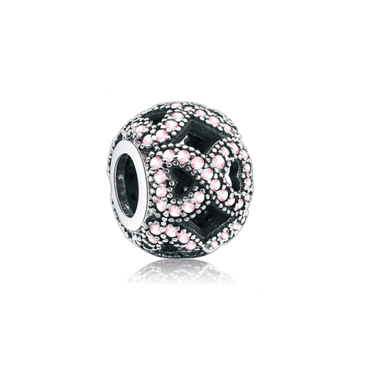 Infinity Cubic Zirconia Charm