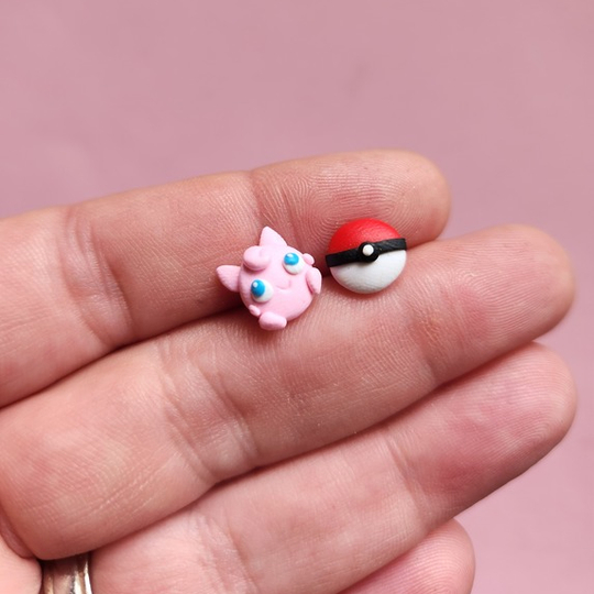 Jigglypuff Studs