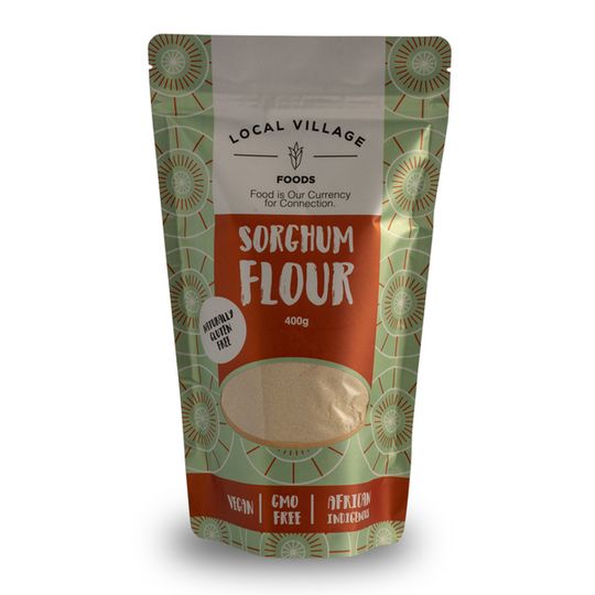 Local Village Foods Sorghum flour 400g (white or red)