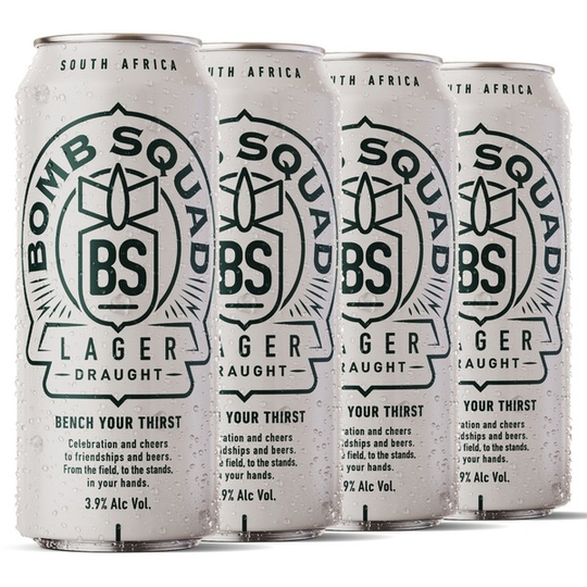 Bomb Squad Lager 4 x 500ml