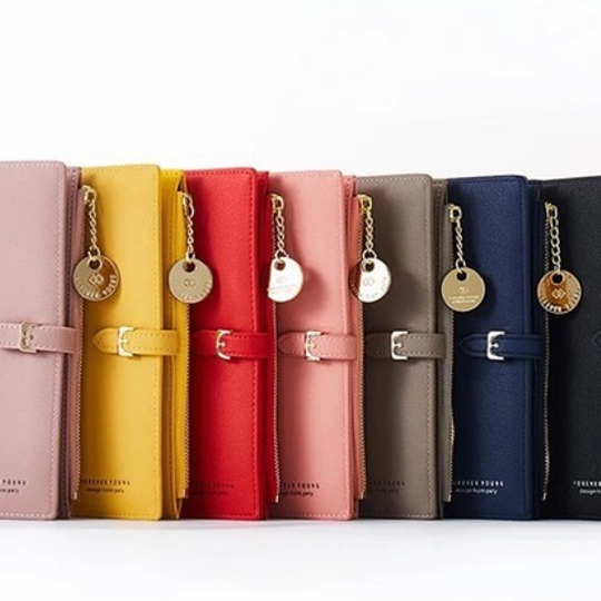 Ladies long wallets