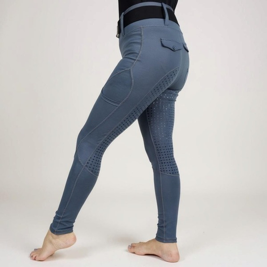 RIDING LEGGINGS - GREY KIDS
