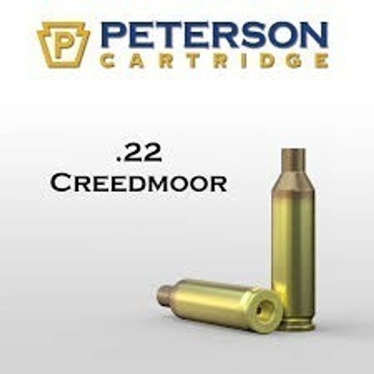 PETERSON 22 CREEDMOOR SRP BRASS