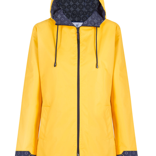 Yellow Long Length Raincoat