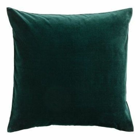 Luxury Velvet Cushion Cover - Emerald Green