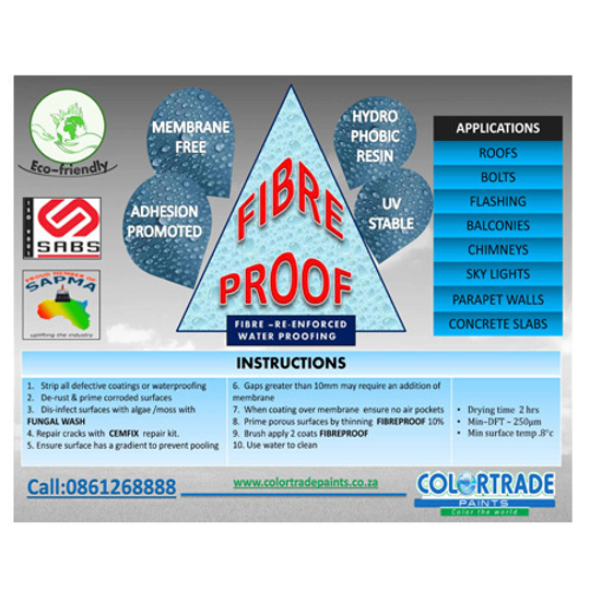 FIBREPROOF - Membrane free waterproofing