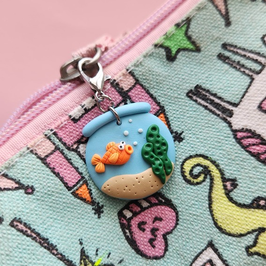 Fishbowl Charm