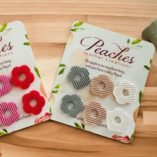 Rippled Textured Studs