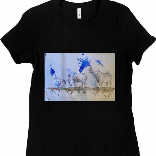 Elephants Black