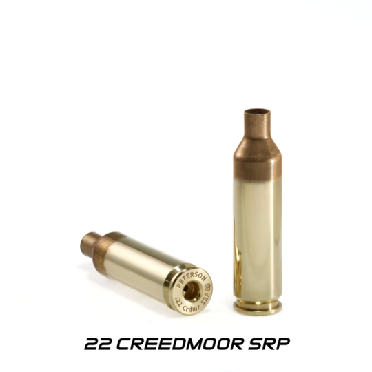 PETERSON 22 CREEDMOOR SRP BRASS